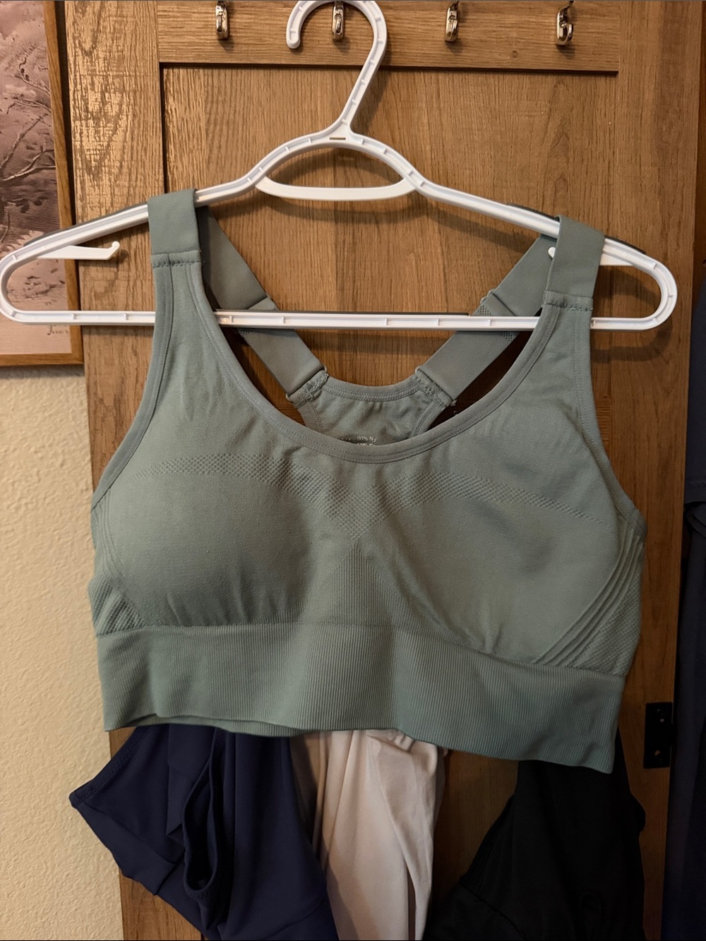 Seamless Sage Sports Bra - Women's Intimates